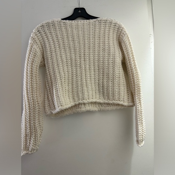 New Chunky Knit Cardigan Sweaters Long Sleeve Open Front Button Kitted Fall - Picture 15 of 16